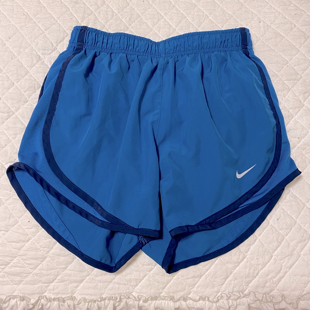 Blue Nike Running Shorts Dri Fit Pro